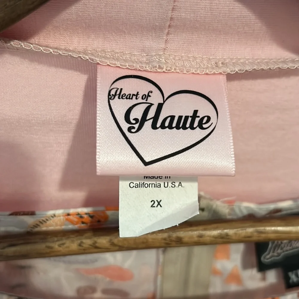 Retrolicious Mushroom Pocketed Dress With Pink Wrap Cardigan - Picture 12 of 15